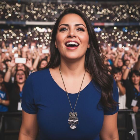 Vintage Art Deco Style Owl Pendant Necklace – Black Enamel & Rhinestone Long - Picture 2 of 13